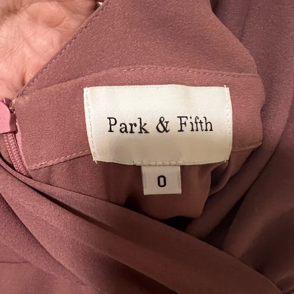 Park & Fifth “Reid Midi” dress in Mauve - Picture 2 of 2